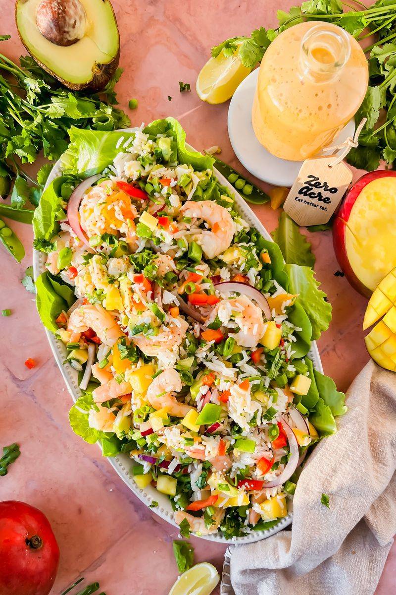 Shrimp and Mango Spring Salad