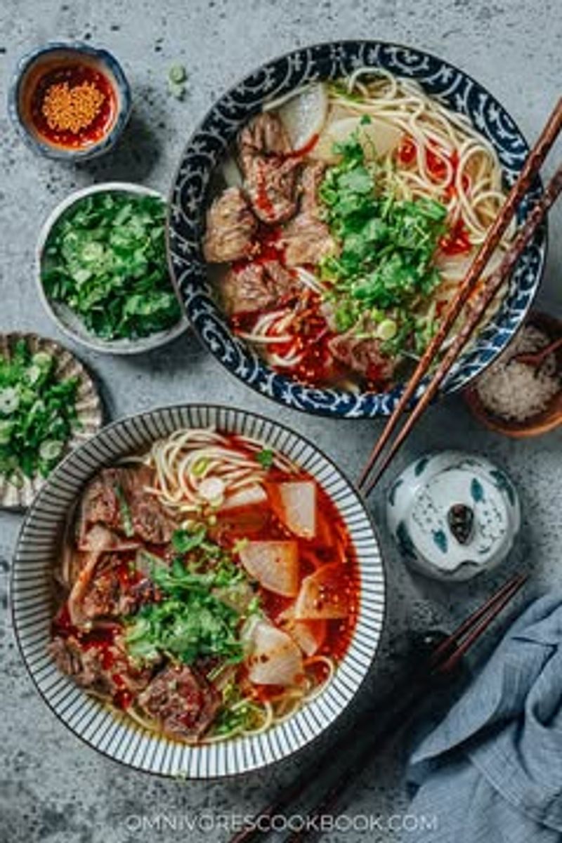 Lanzhou Beef Noodles (Gansu, China)