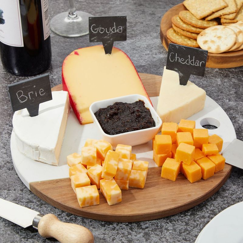 Personalize with Handwritten Cheese Labels