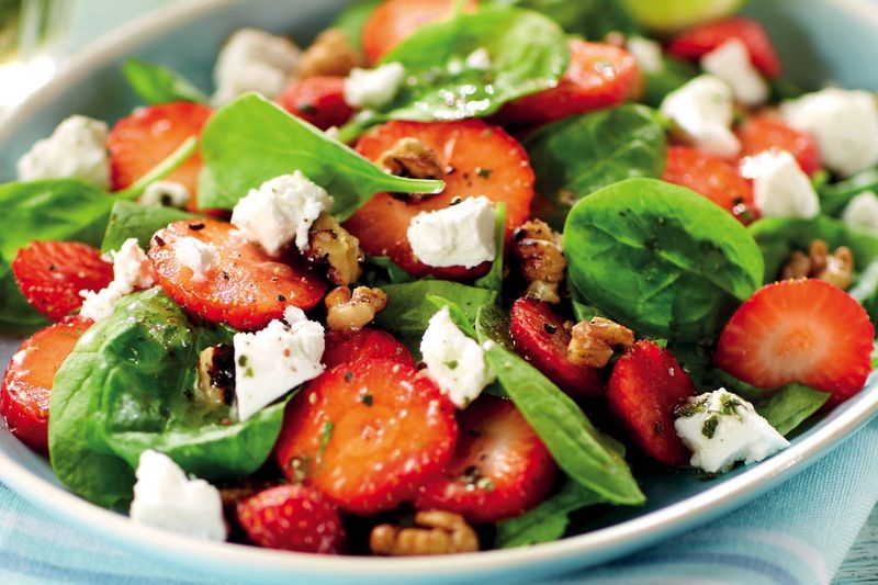 Strawberry and Spinach Salad