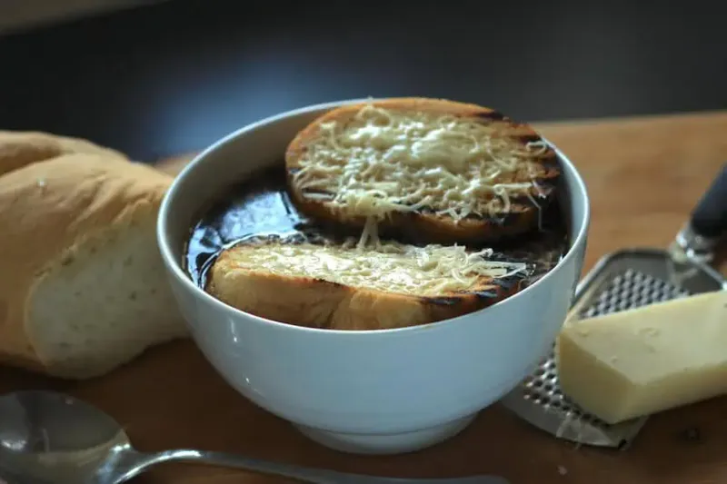 Sprinkle Aged Cheese Over Soups and Stews