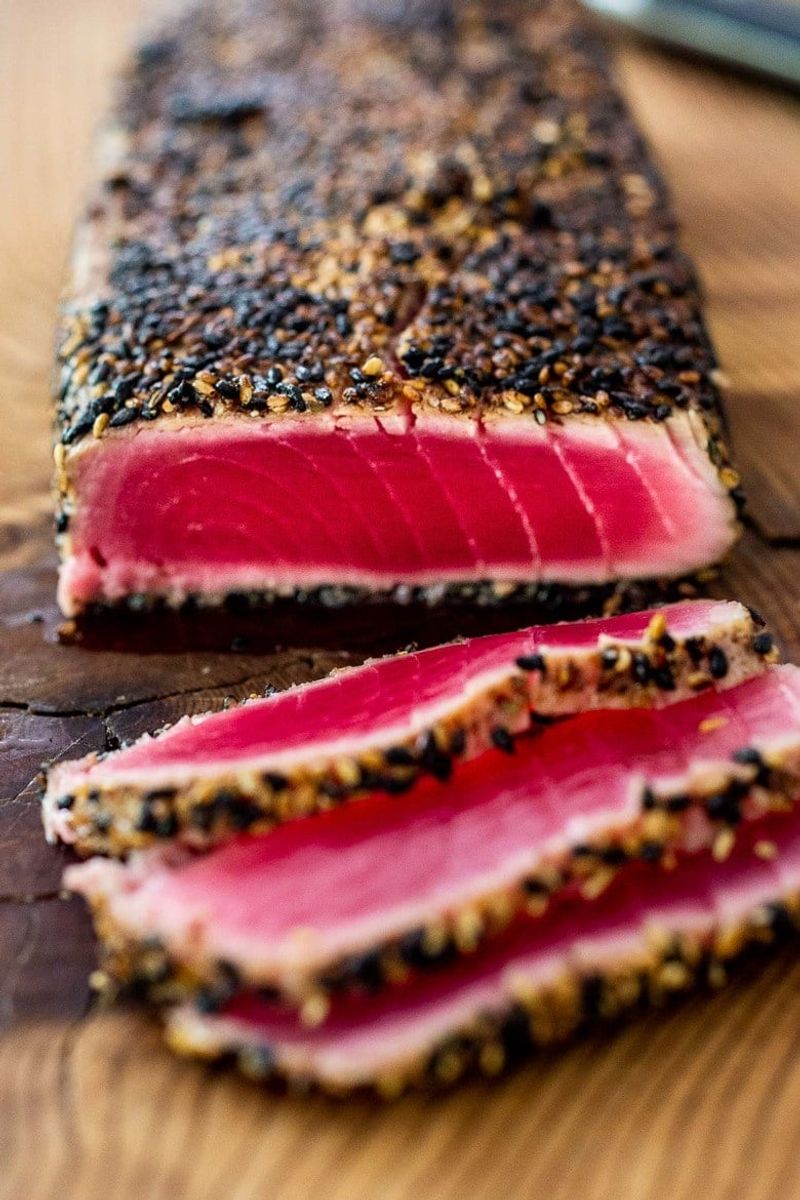 Coat Chicken or Fish With Sesame and Poppy Seeds