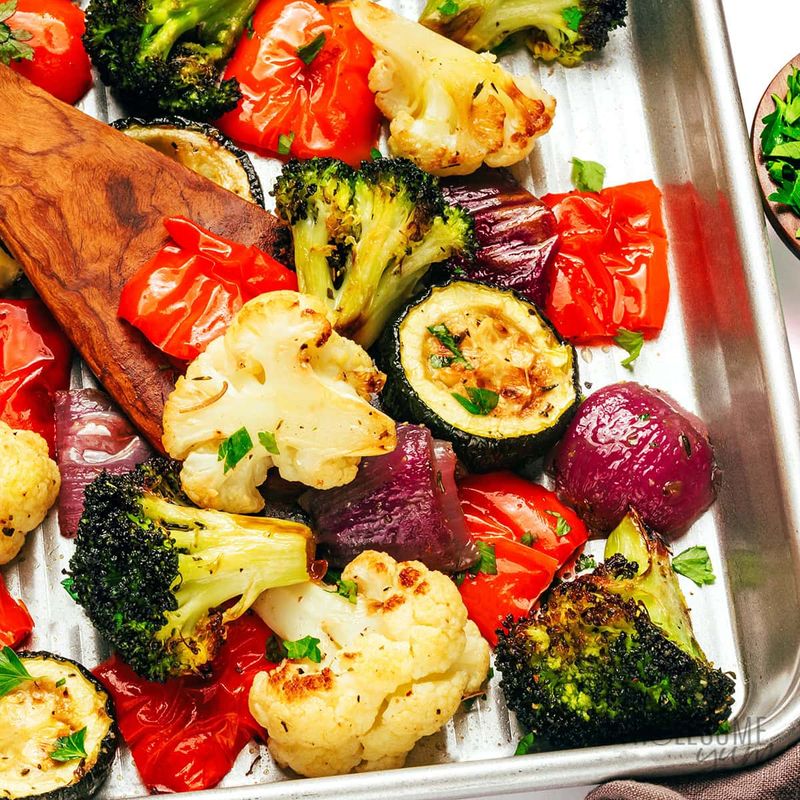 Roast a Sheet Pan of Mixed Vegetables