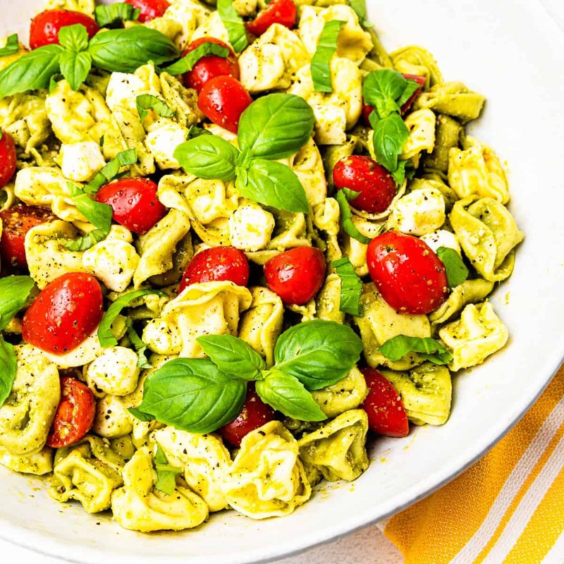 Pesto Tortellini Salad
