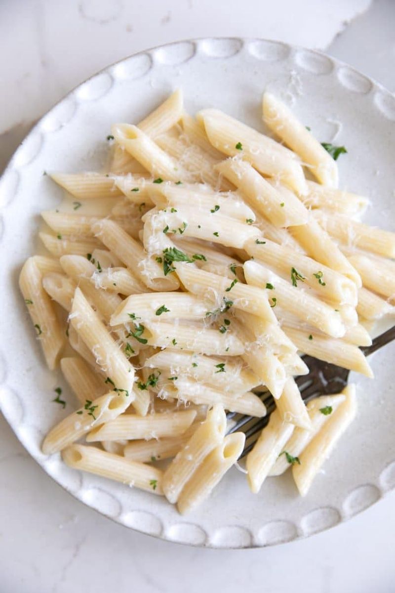 Pasta Cooked in Milk