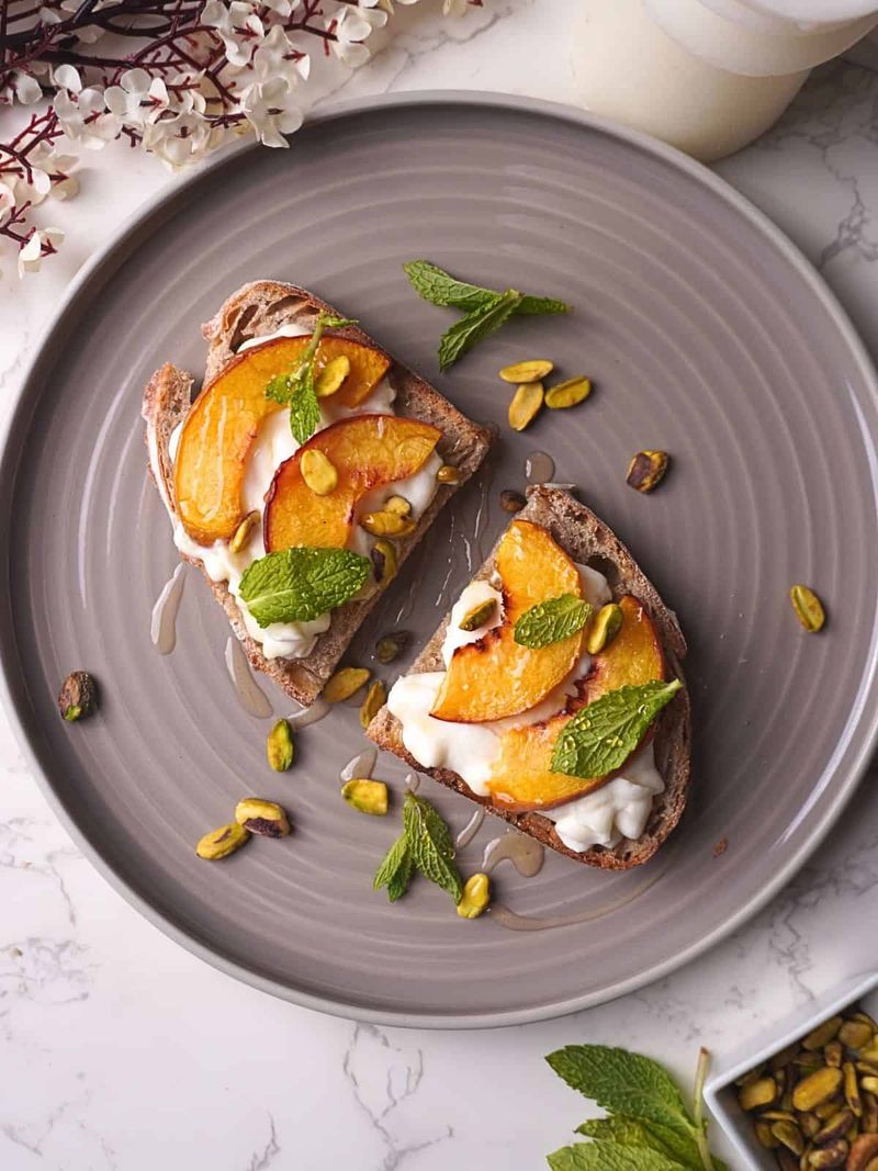 Ricotta and Honey Toast
