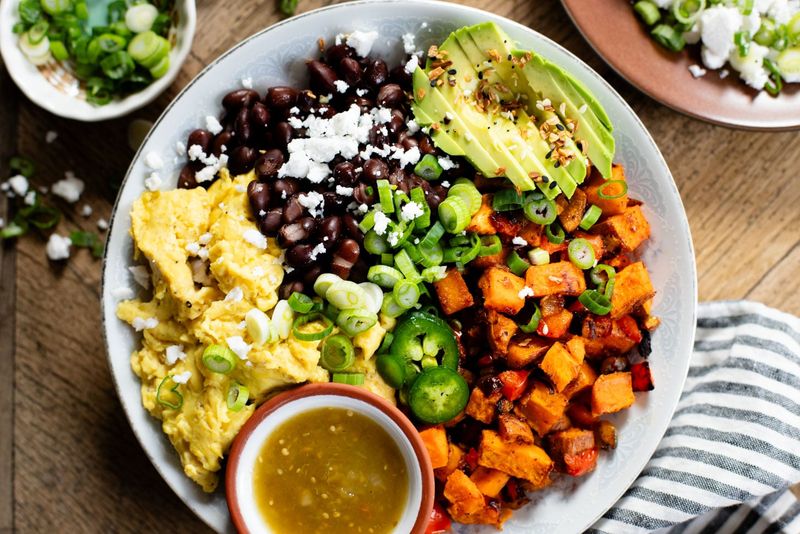 Sweet Potato and Black Bean Breakfast Bowl