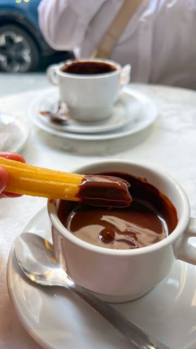 Churros with Chocolate (Spain)