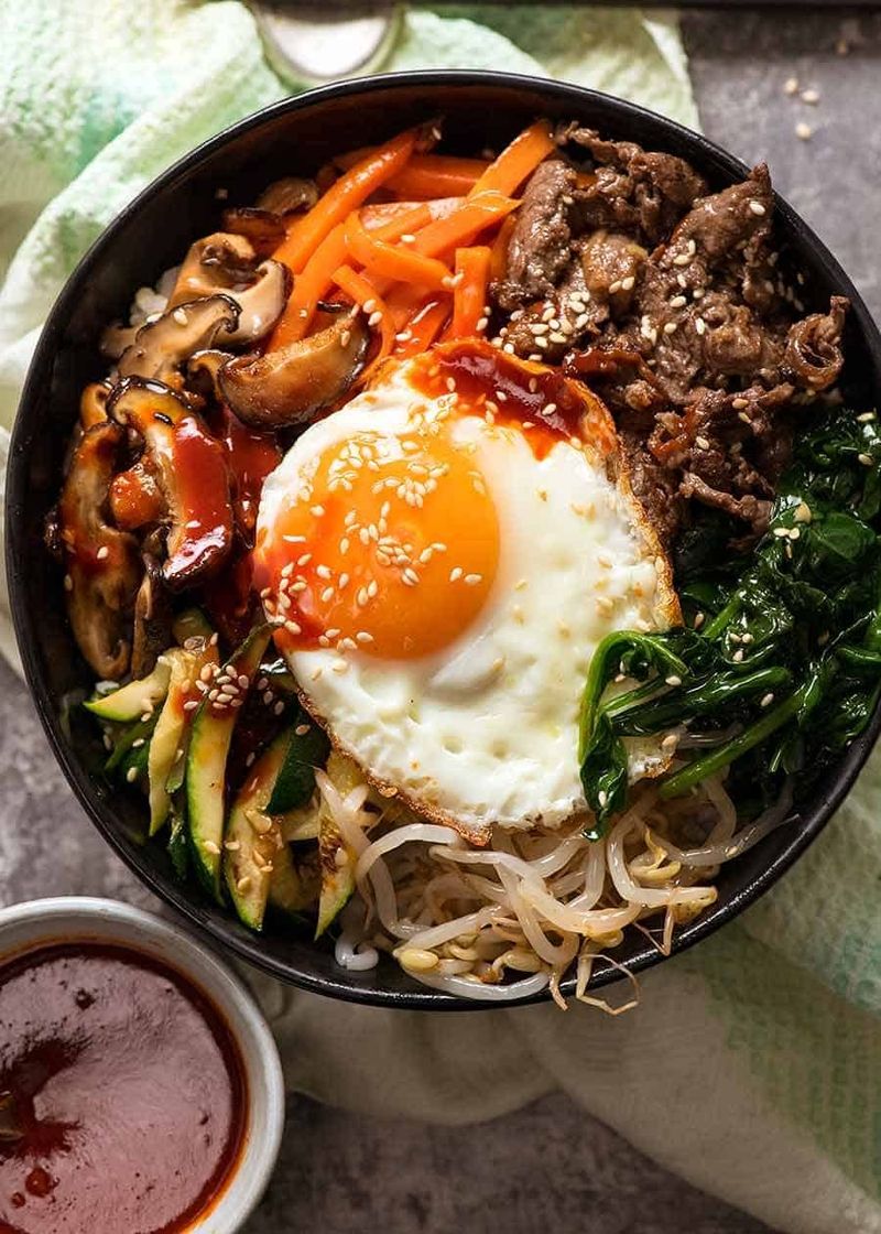 Korean Bibimbap Brunch Bowl