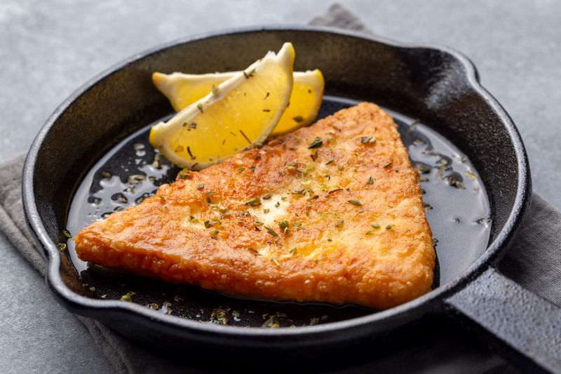 Saganaki (Fried Cheese)