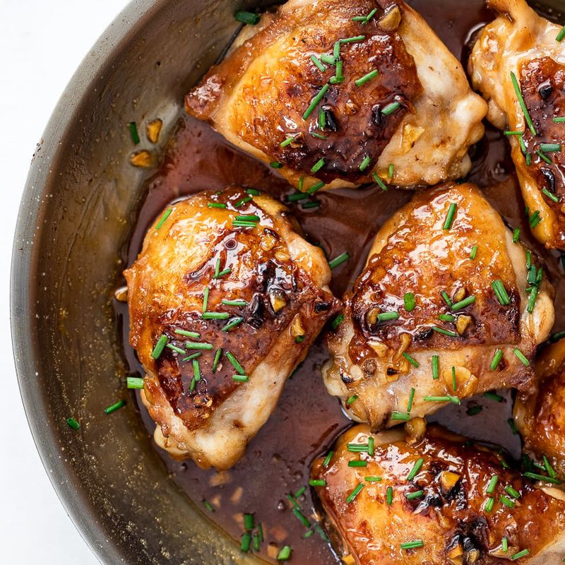 Honey Garlic Chicken Thighs
