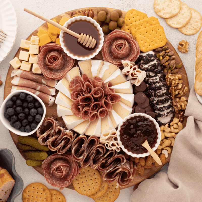 Charcuterie and Cheese Board