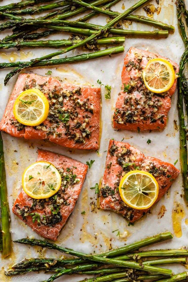 Baked Lemon Salmon