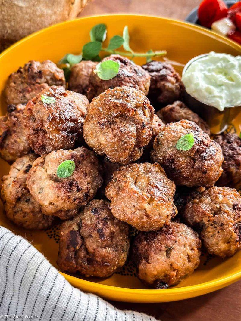 Keftedes (Greek Meatballs)