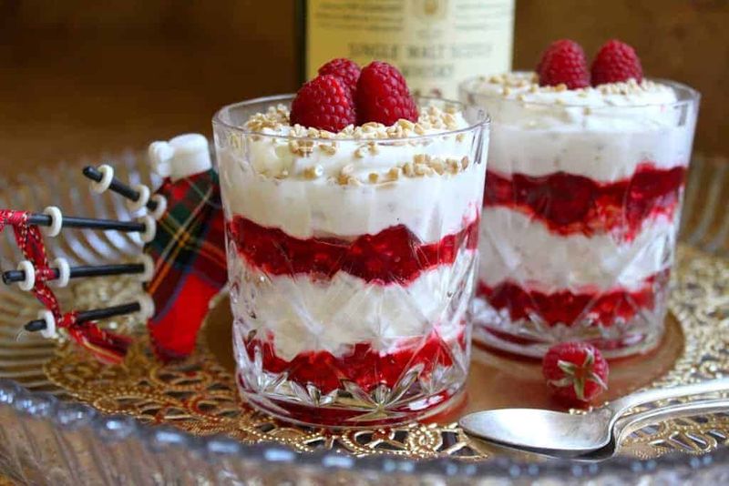 Scottish Cranachan with Berry Compote