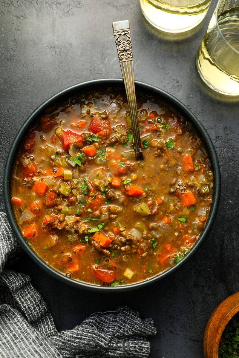 Hearty Lentil and Vegetable Soup