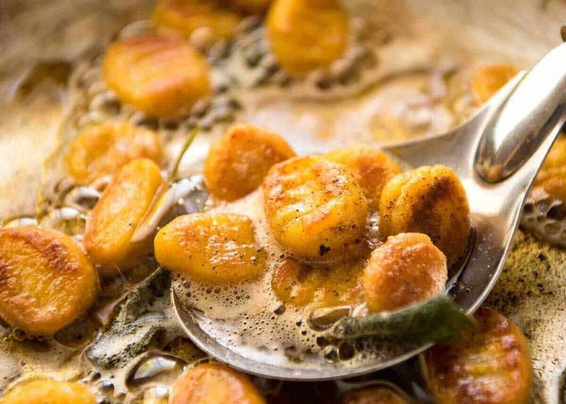 Pumpkin Gnocchi with Sage Butter