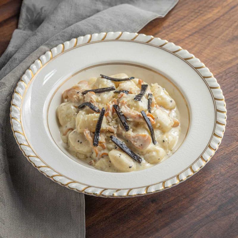 Truffle Gnocchi with Parmesan Foam