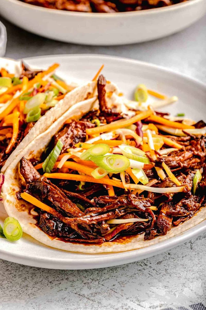 Gochujang Pulled Pork Tacos