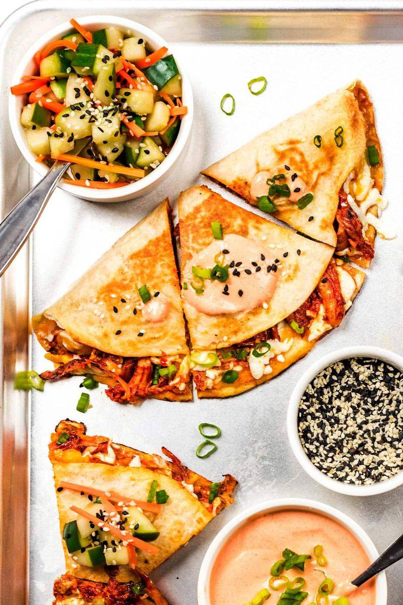 Gochujang Quesadillas