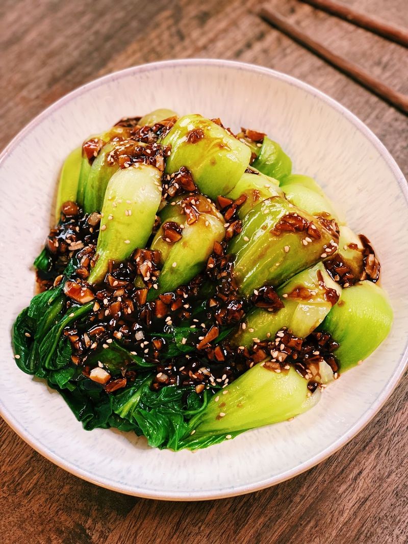 Asian-Inspired Stir-Fried Bok Choy with Sesame