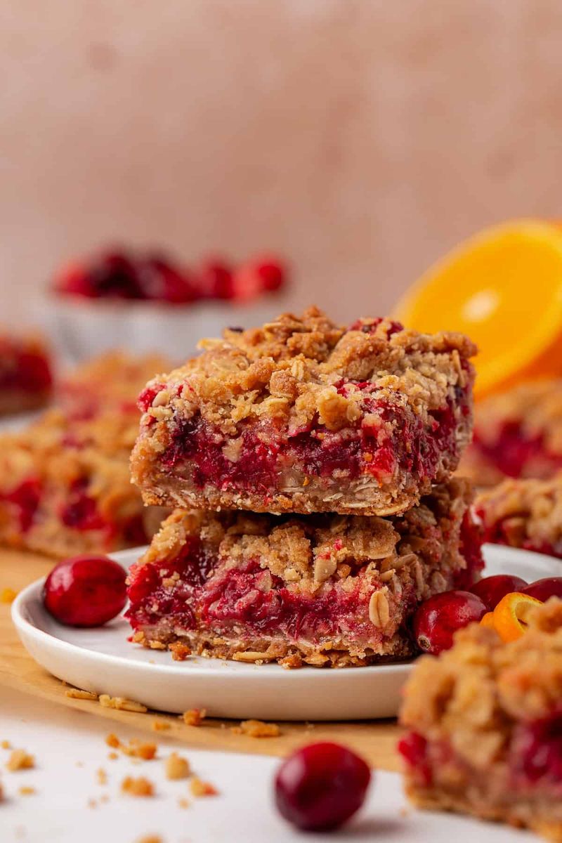 Cranberry and Orange Crumble
