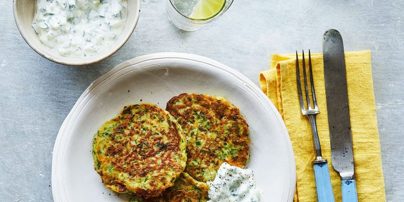 Whip Soft Goats Cheese Into Herby Fritters