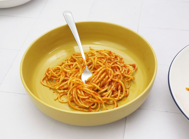 Let the Pasta Rest for One Minute Before Serving