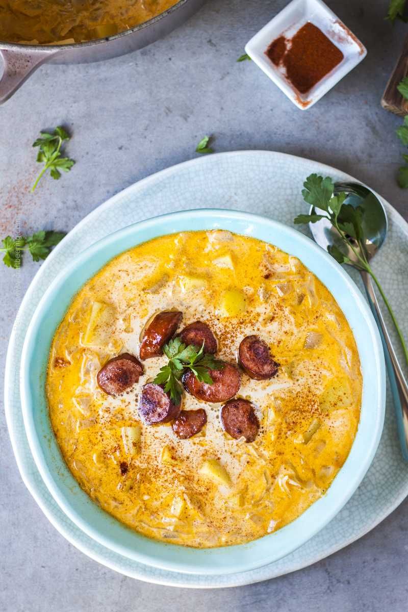 Sauerkrautsuppe (Sauerkraut Soup)