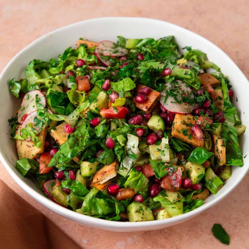 Lebanese Fattoush Salad