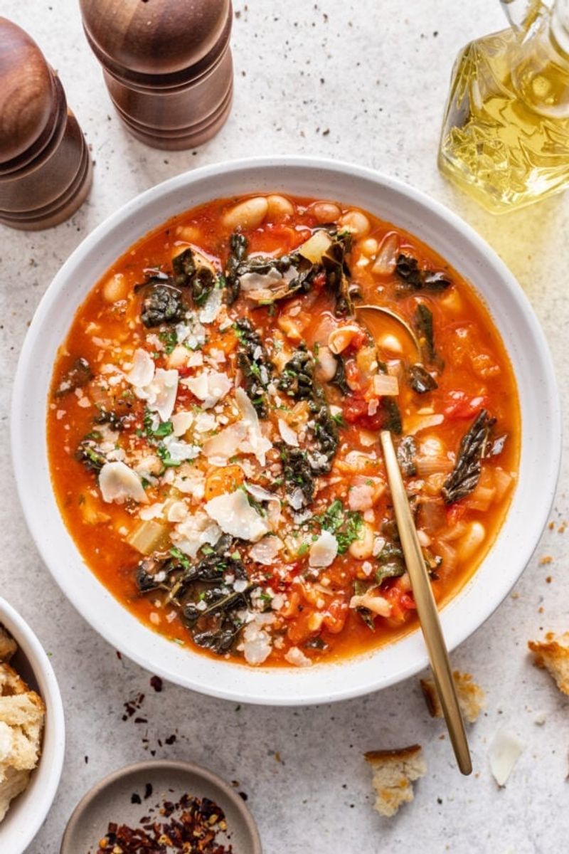 Italian Ribollita (Tuscan Bread Soup)