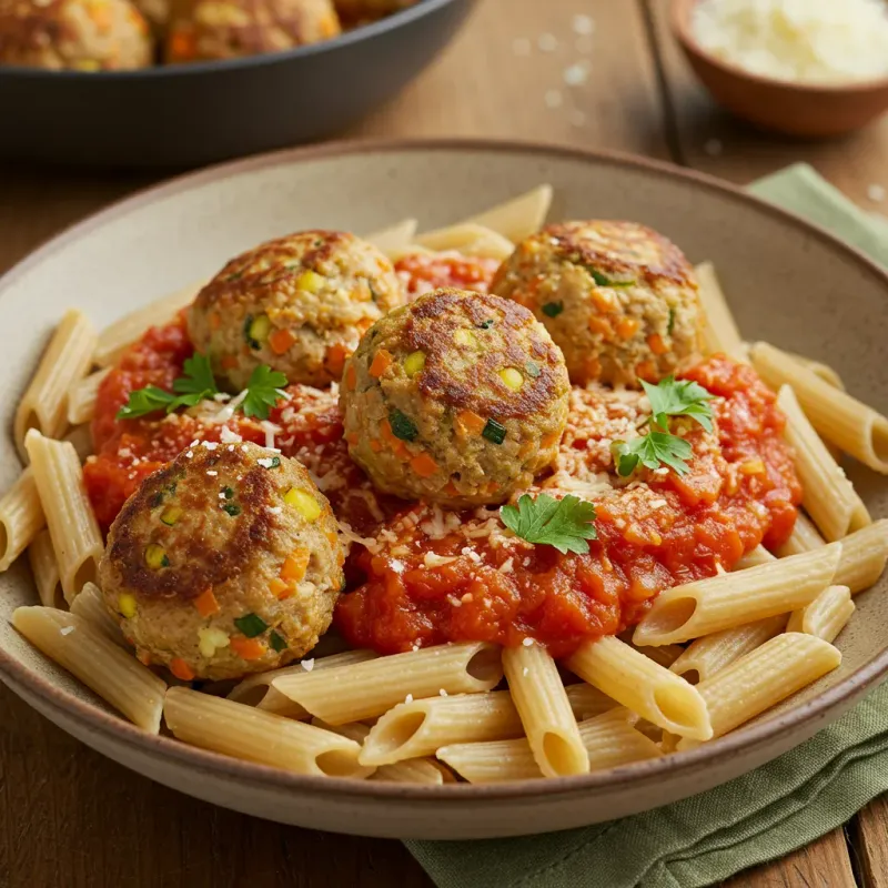 Turkey Meatballs with Marinara