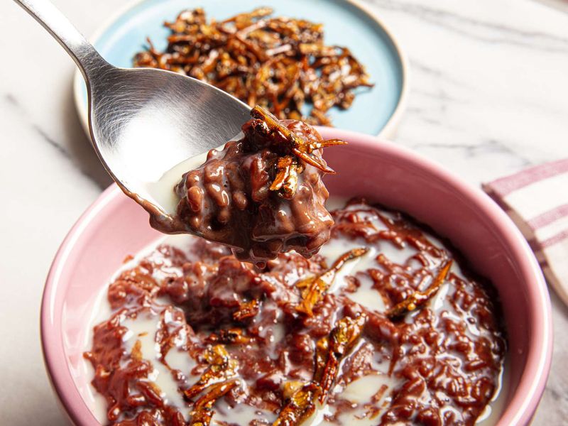 Filipino Champorado Chocolate Rice Bowl