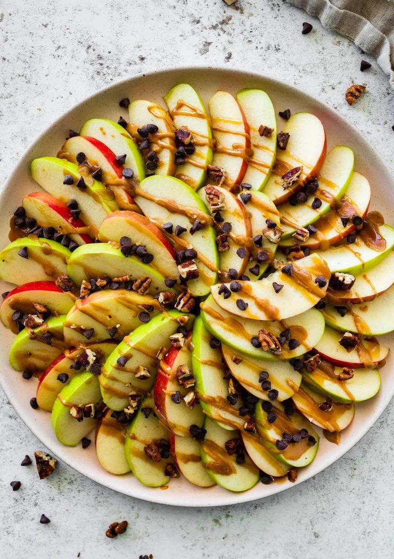 Apple Slices with Almond Butter