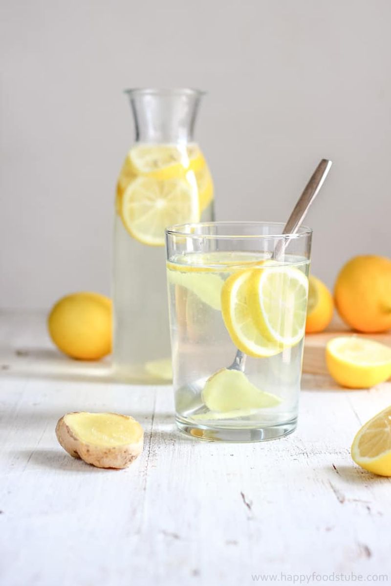 Lemon Ginger Detox Water