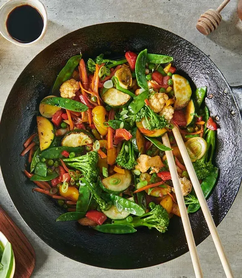 Make Vegetable Stir-Fry With Bold Sauces