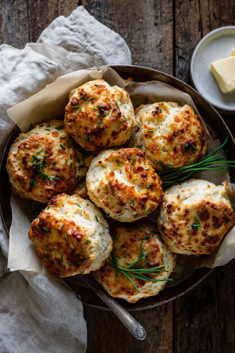 Bake Crumbly Cheshire Into Savoury Scone Rolls