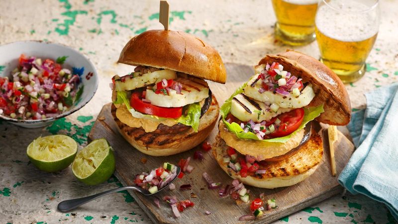 Halloumi Burger