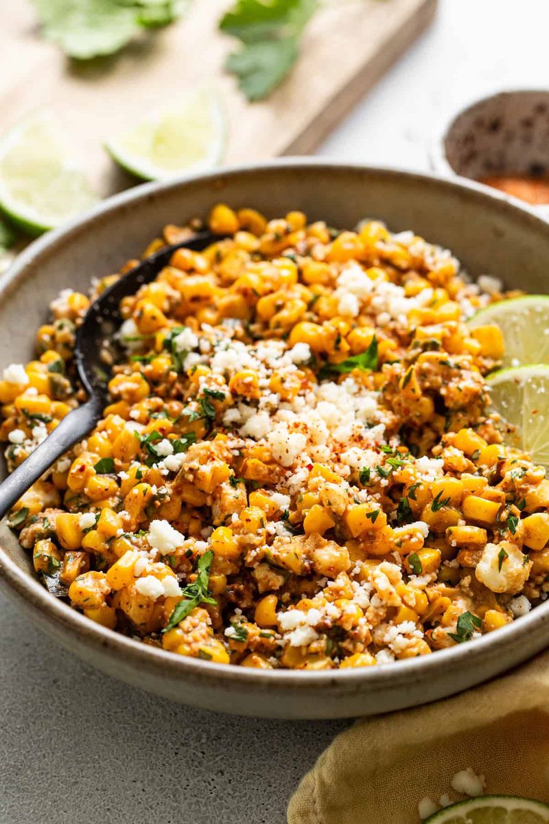 Mexican Street Corn Salad (Esquites)