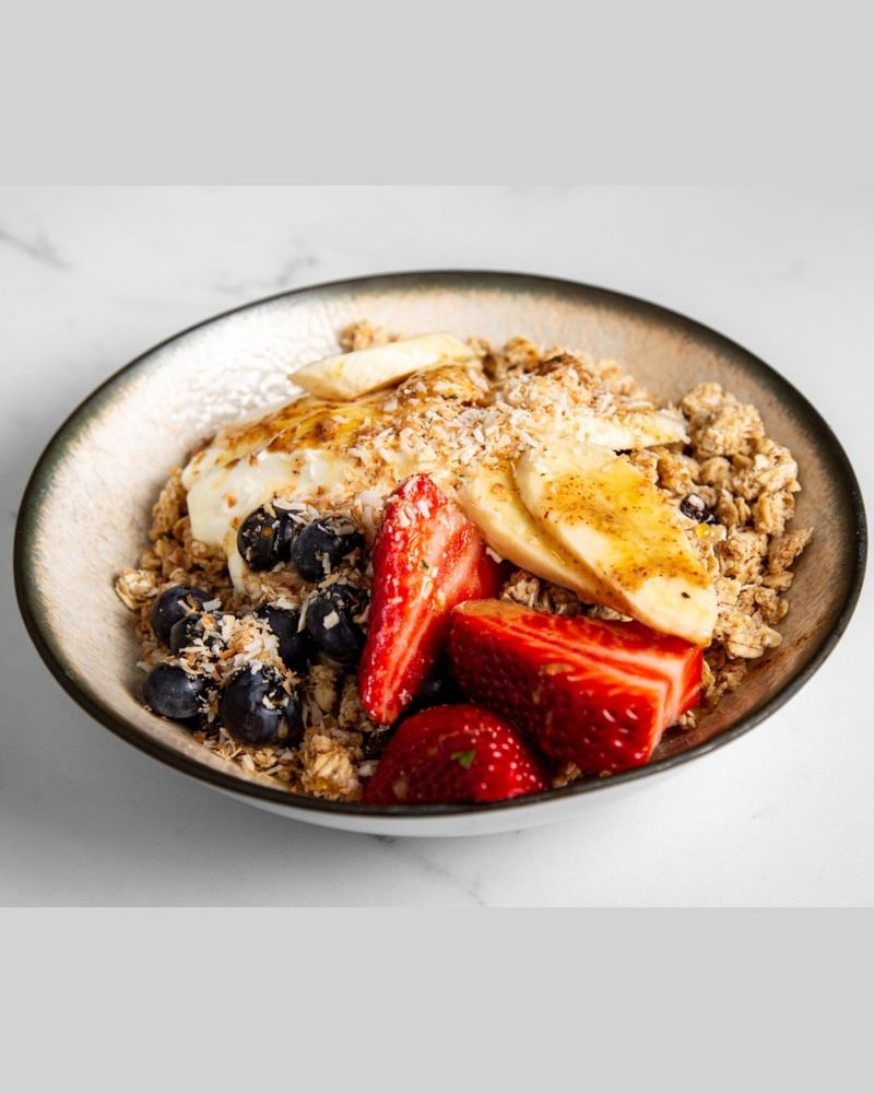 Yogurt with Fresh Berries