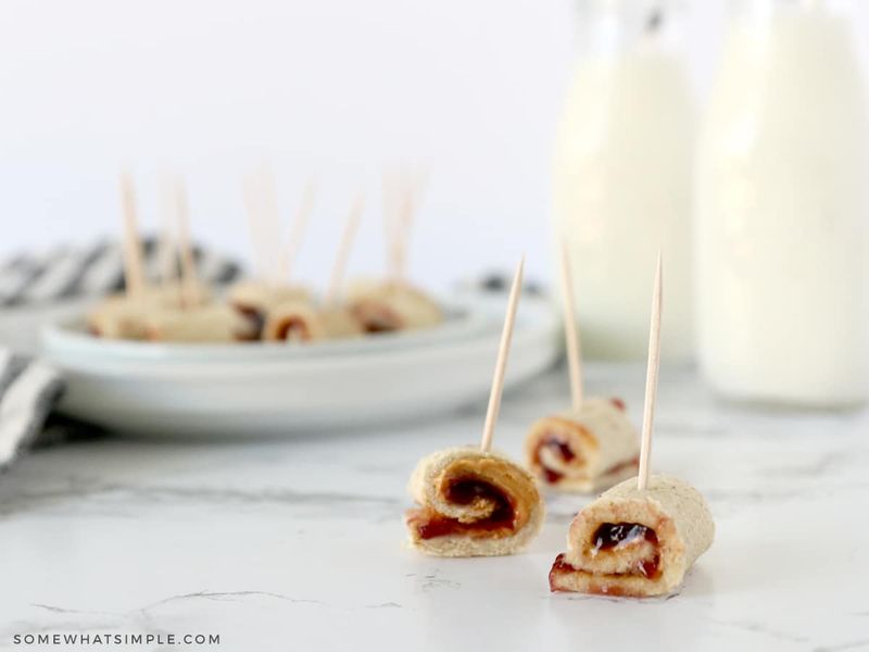 Sunflower Seed Butter and Jelly Pinwheels