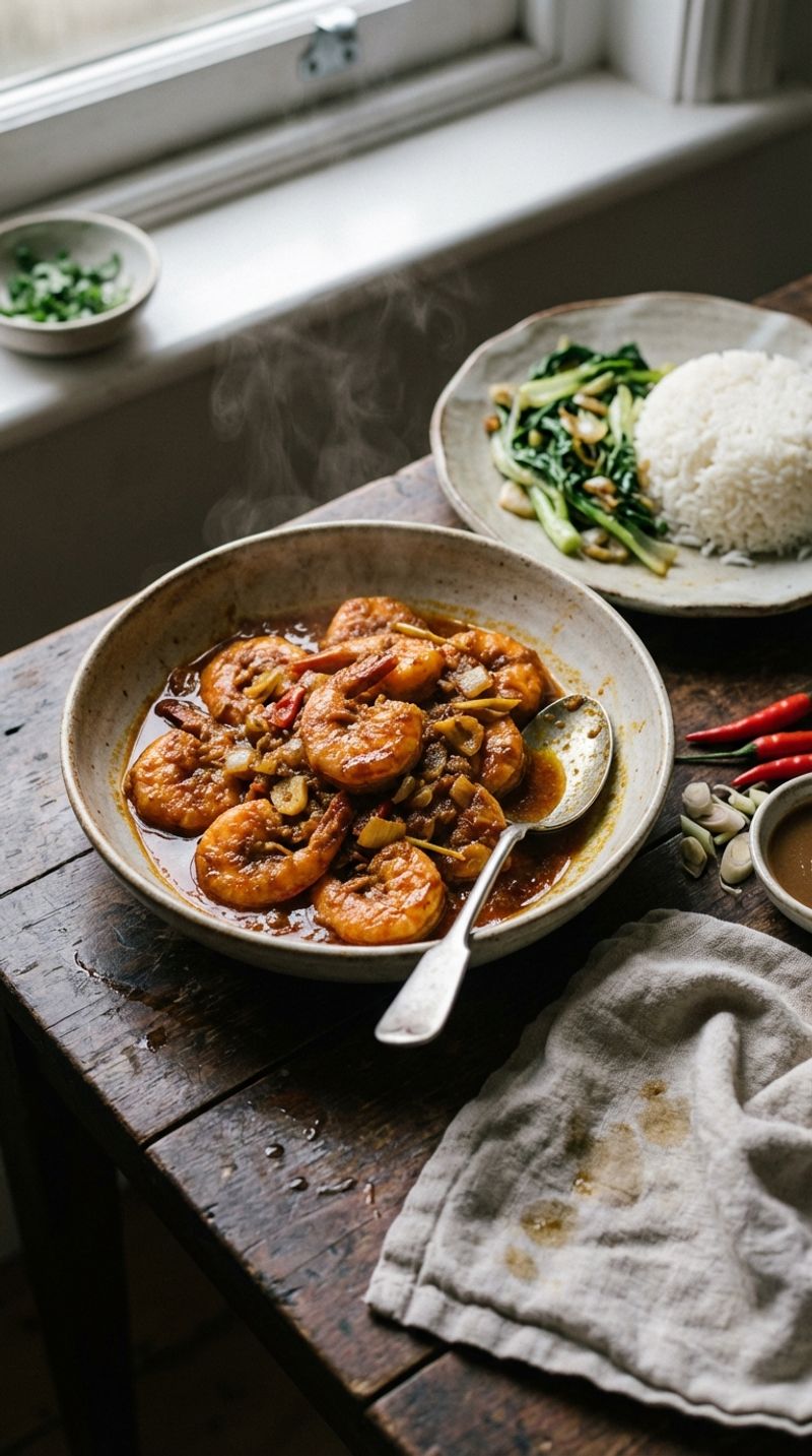 Sambal Prawns
