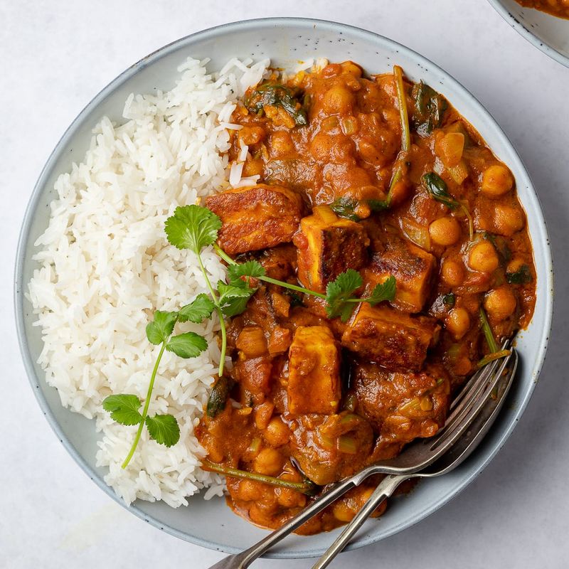 Halloumi Curry