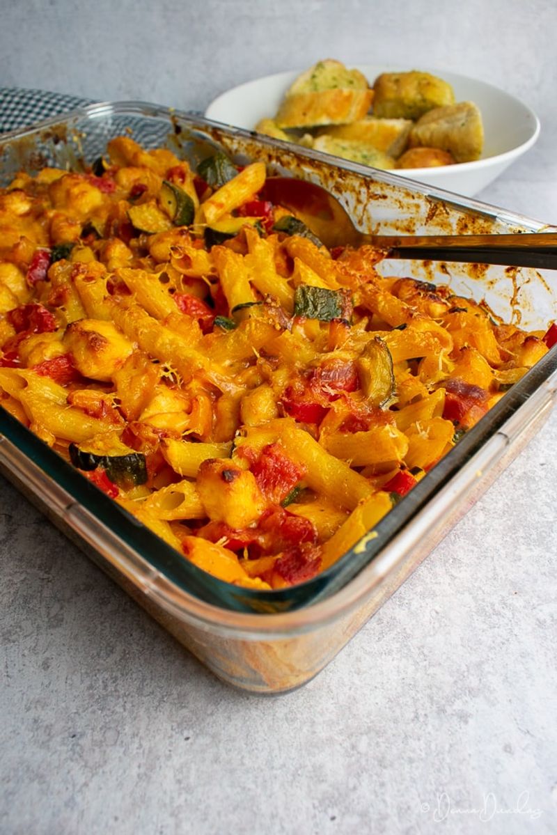 Halloumi Pasta Bake