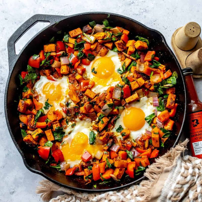 Halloumi Breakfast Hash