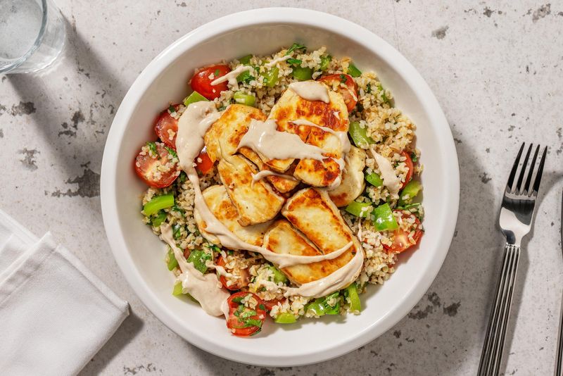 Halloumi Grain Bowl
