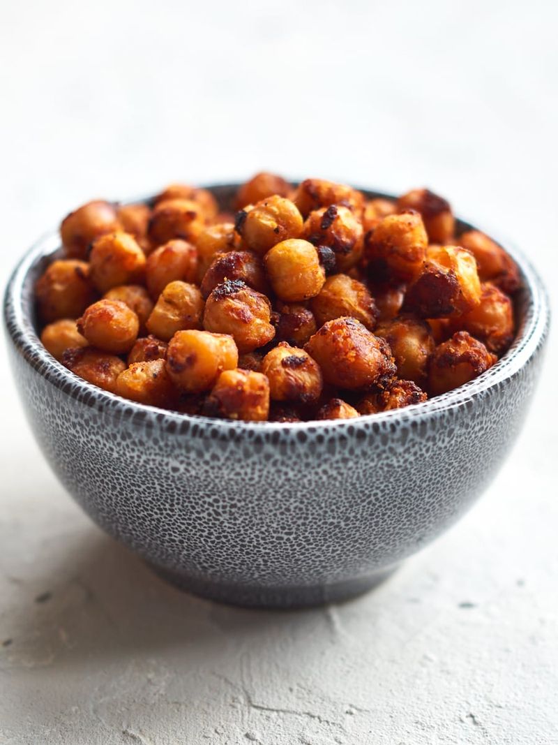 Miso Roasted Chickpeas