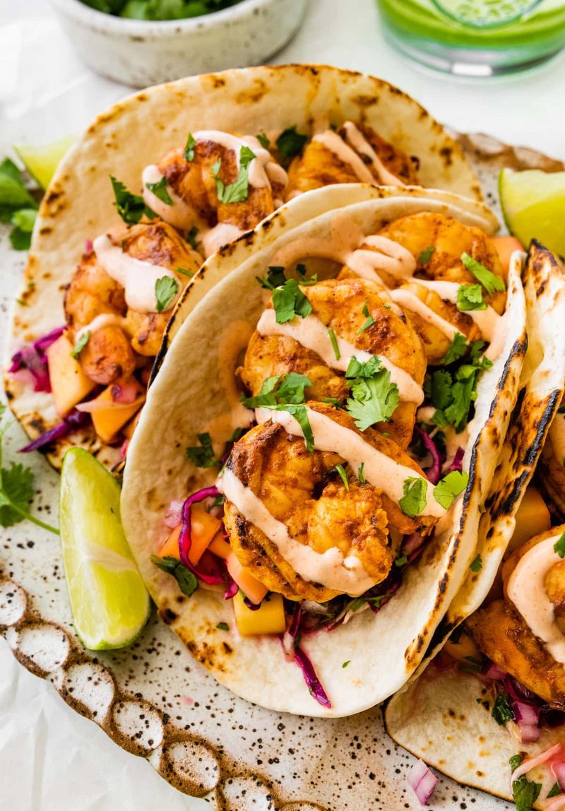 Shrimp Taco Wrap