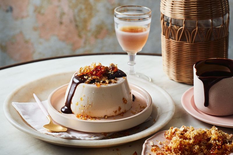 Hazelnut Panna Cotta