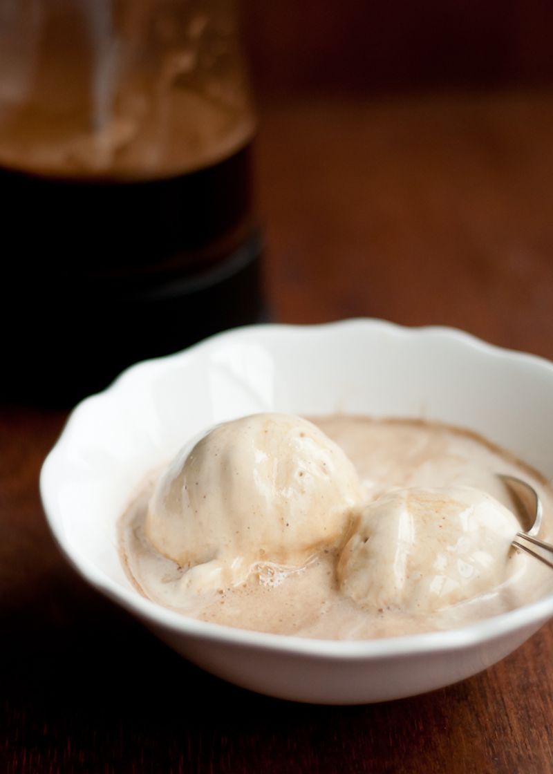 Hazelnut Affogato